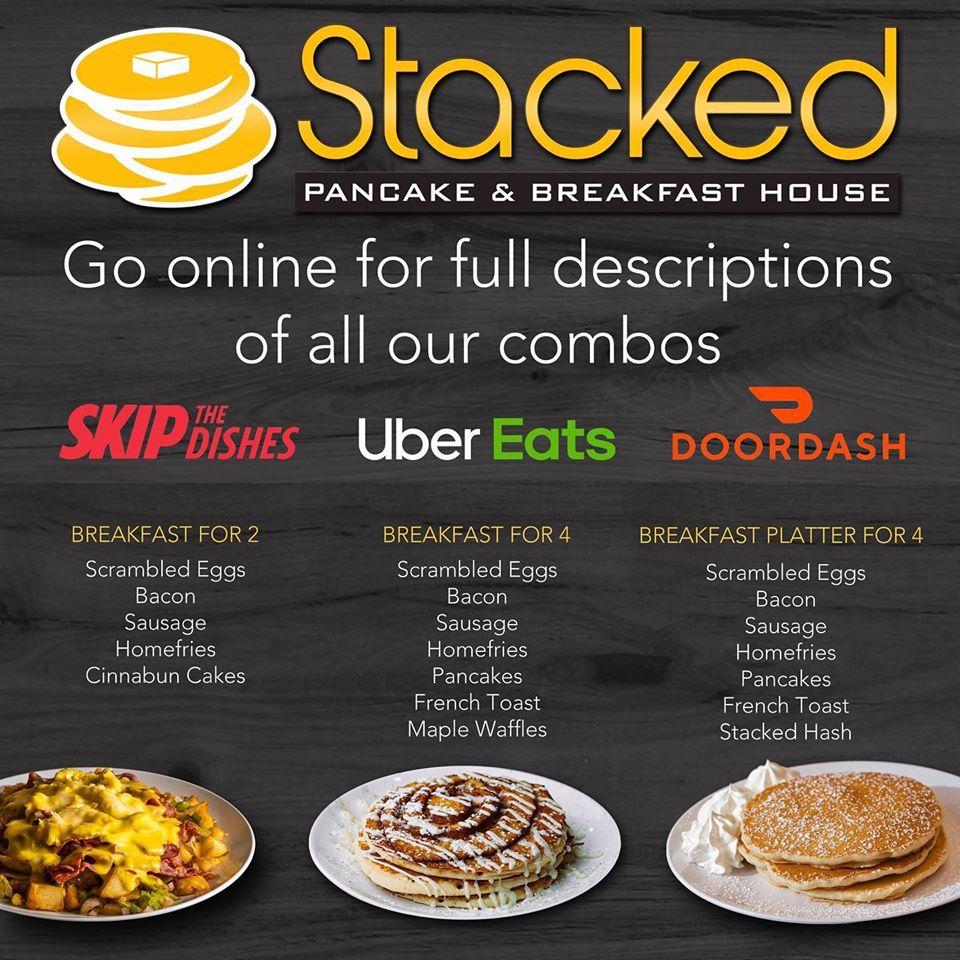 Menu at Stacked Pancake & Breakfast House Ancaster restaurant, Hamilton