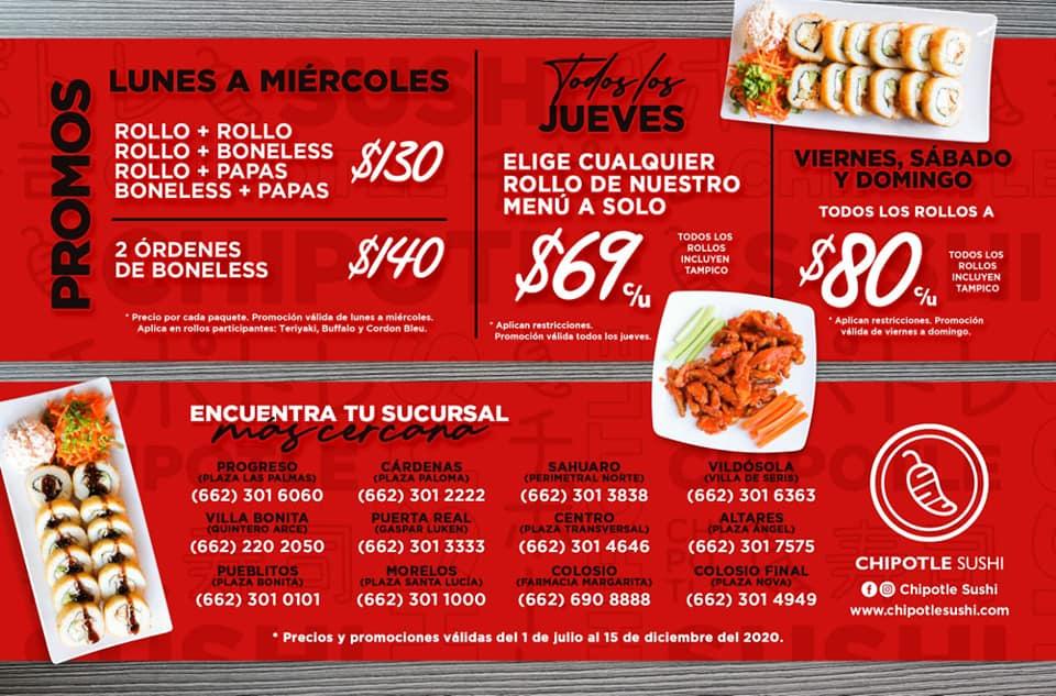 sushi villa bonita
