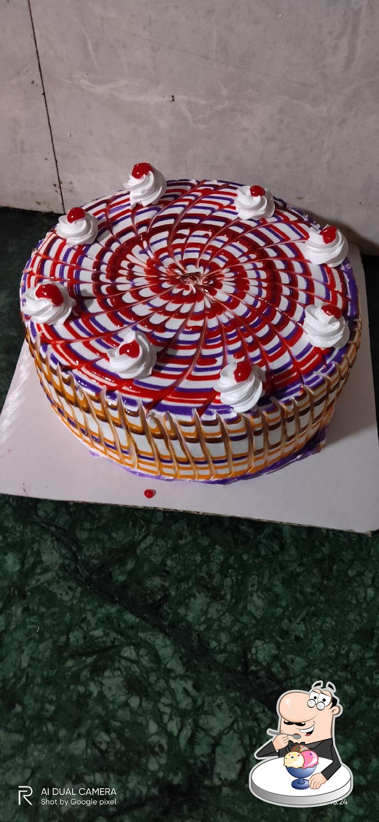 Rainbow cake in Nagpur | Rasmalai cake | Blackcurrant dessert | Rahi Saoji  | - YouTube
