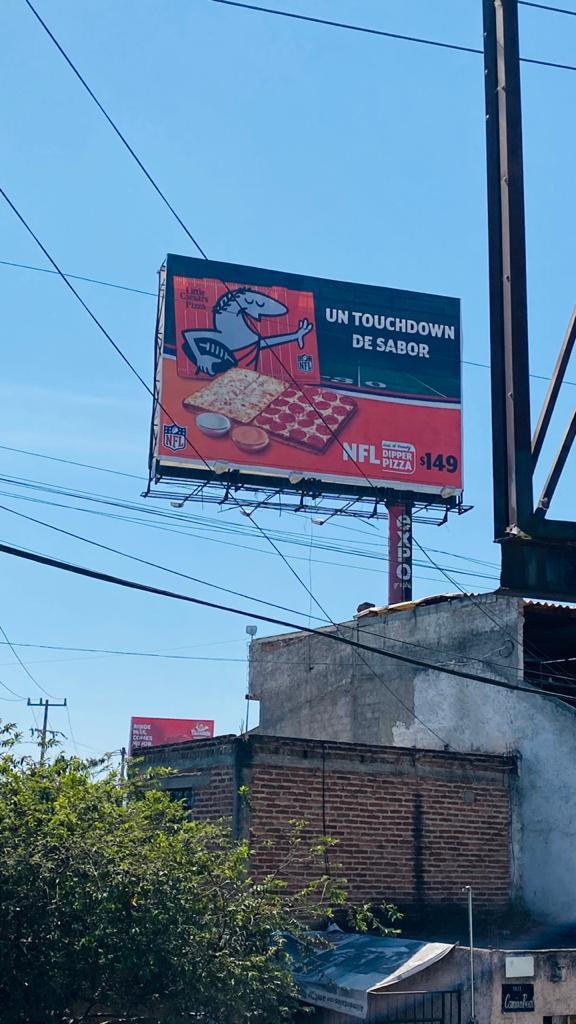 NFL Dipper Pizza de Little Caesars hace touchdown