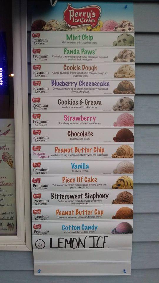 Menu at Cronies restaurant, Hagaman