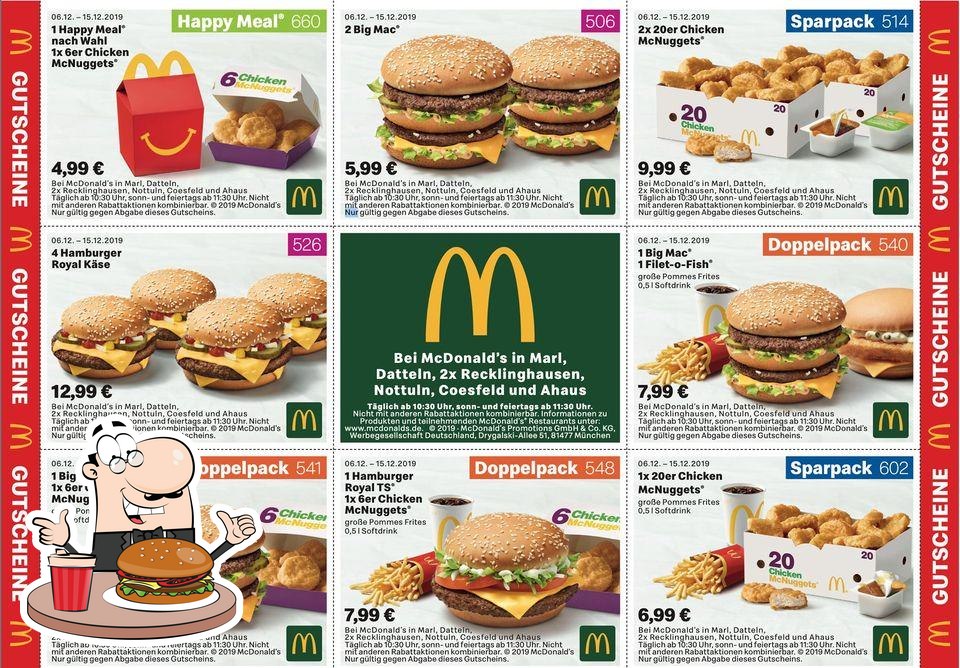 McDonald's fast food, Ahaus, Heeker Str. 70 - Restaurant menu and reviews