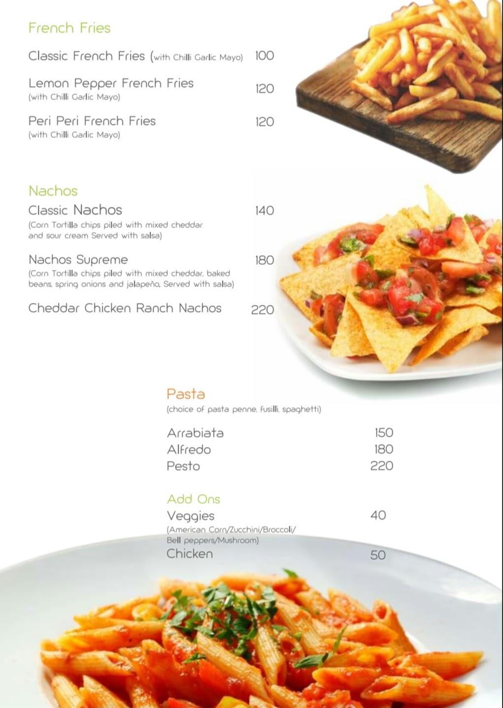 Pardon My French! menu