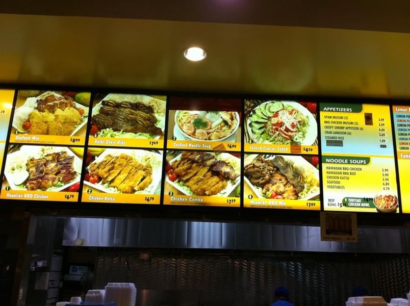 Menu At Q Hawaiian q Inglewood