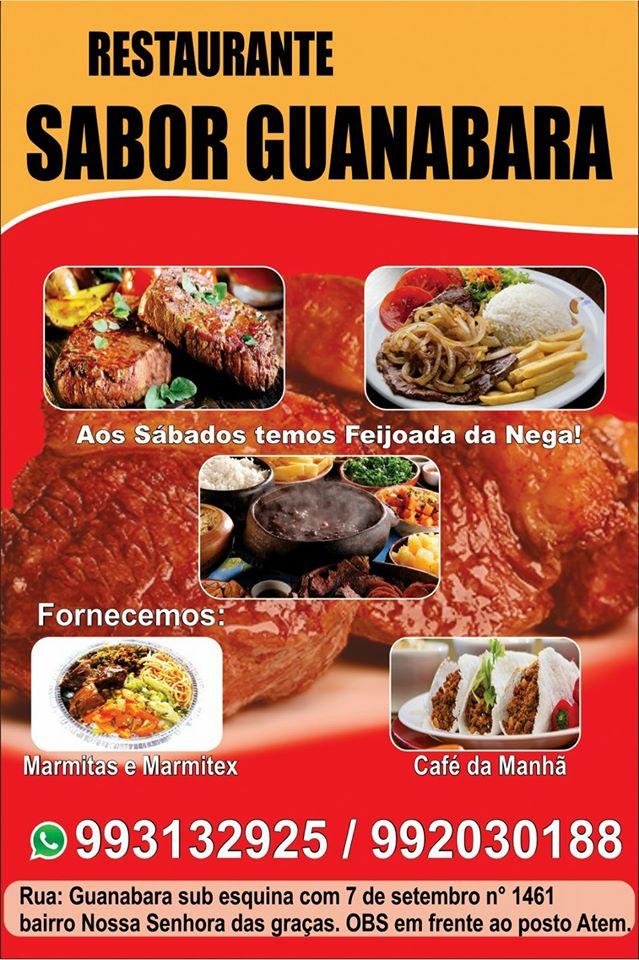 Menu at Restaurante e Café, Sabor Guanabara, Porto Velho
