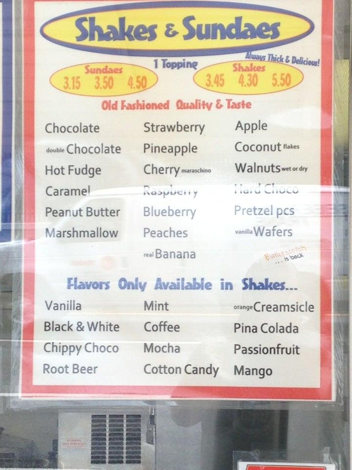 Menu at Dairy Palace fast food, New Castle