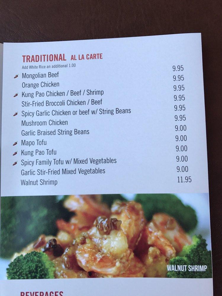 Menu at Simply Ramen restaurant, Albany