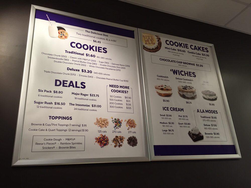 Menu at Insomnia Cookies desserts, Kalamazoo, Howard St