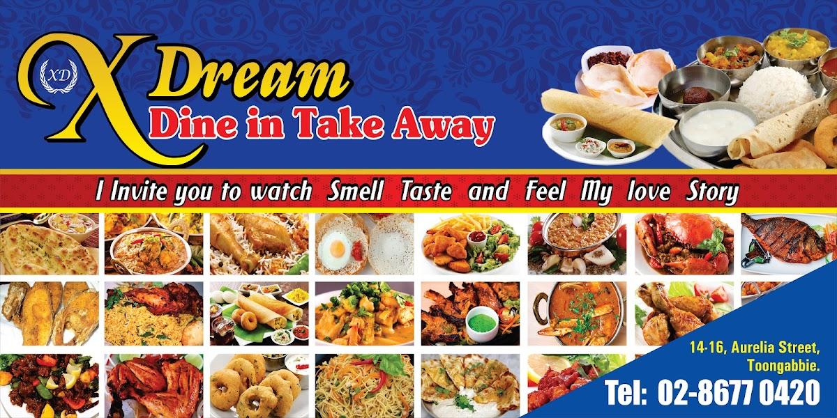 Menu at Xdream Dine In And Take Away restaurant, Toongabbie