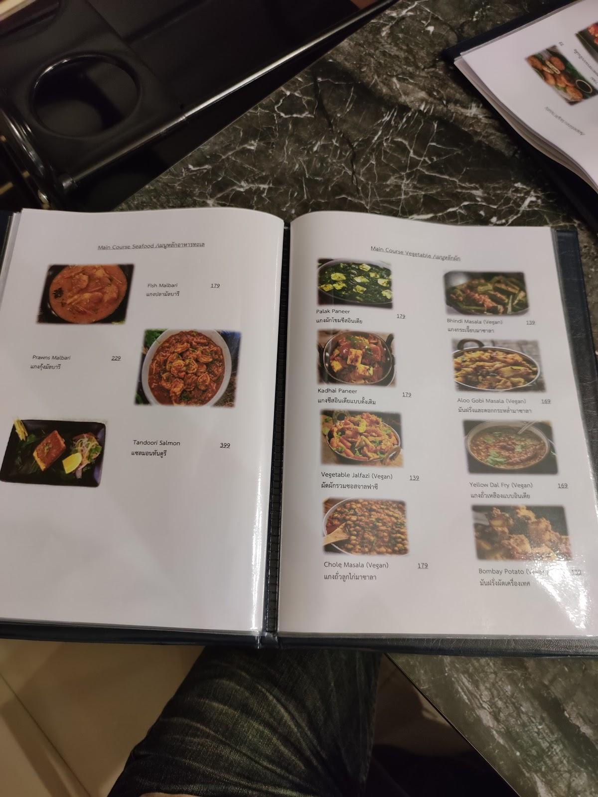 Menu at BOMBAY Indian cuisine & Bar Kalasin, Kalasin