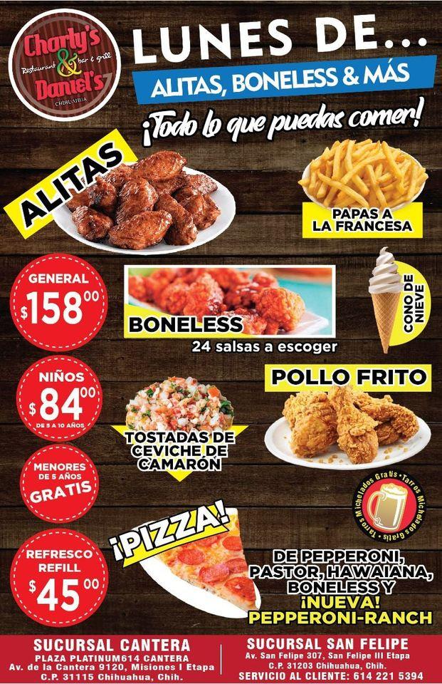 Restaurante Charly's & Daniel's, Chihuahua, Av San Felipe 307 - Opiniones  del restaurante