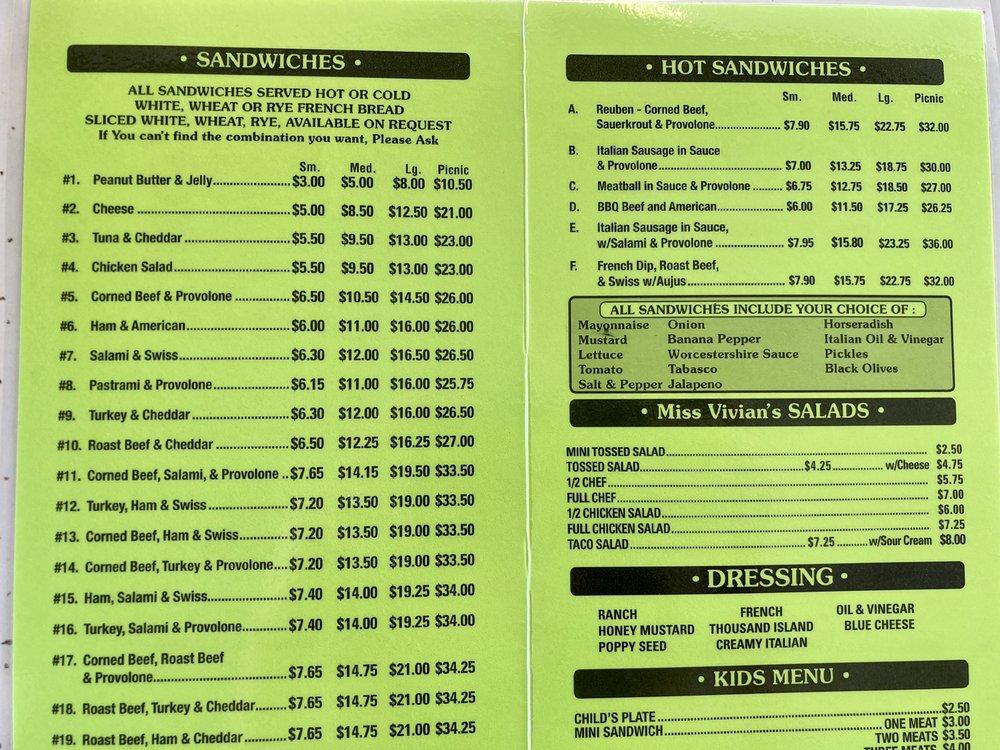 Menu at Great Plains Deli restaurant, Fort Scott