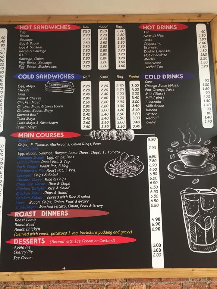 Menu at Maylands Cafe, Hemel Hempstead