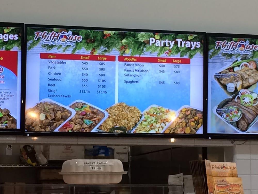 Menu at Island Pacific Seafood Market restaurant, West Covina