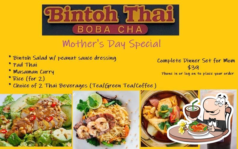 Bintoh Thai in Fairfield Restaurant menu and reviews