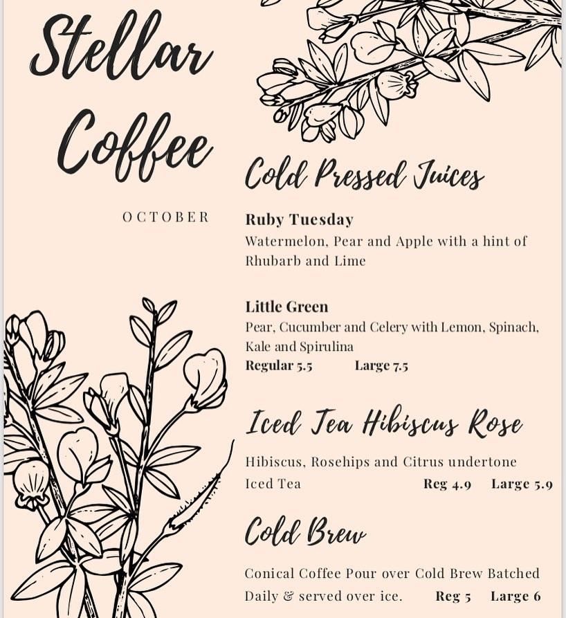 menu-at-stellar-coffee-cafe-shepparton