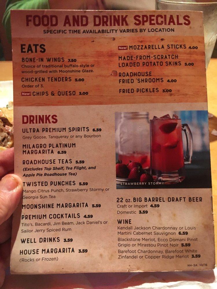 Menu At Logan S Roadhouse Bbq Lufkin