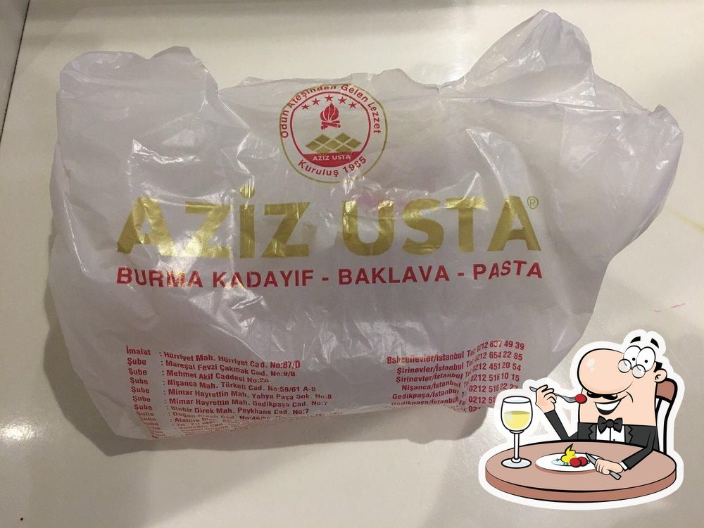 Aziz Usta Burma Kadayif Kunefe Baklava Istanbul Restaurant Reviews