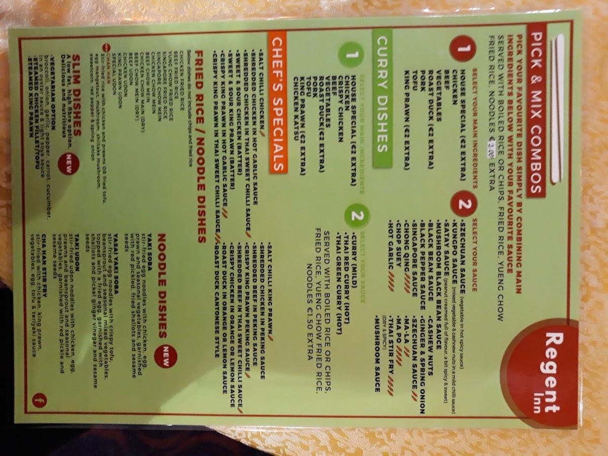 Menu at Mela Asian Food & Bubble Tea restaurant, Drogheda