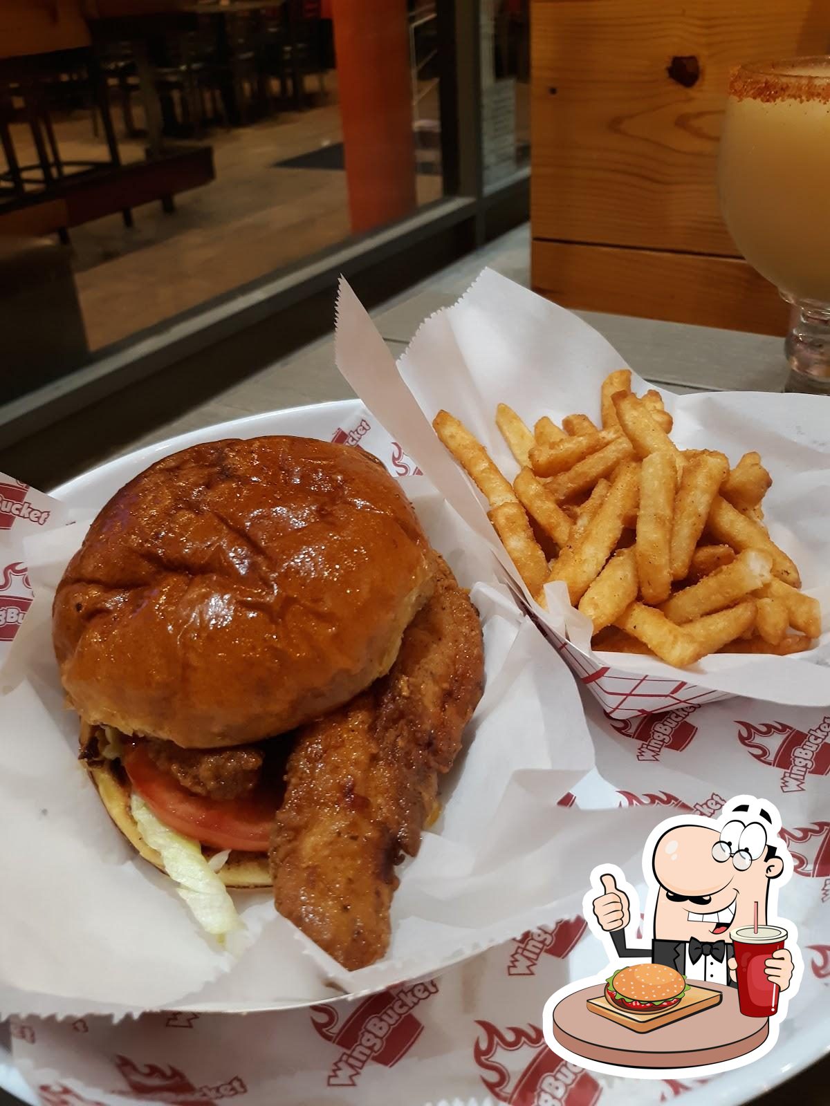 Wing Bucket, 1200 Main St 100 in Dallas Restaurant menu and reviews