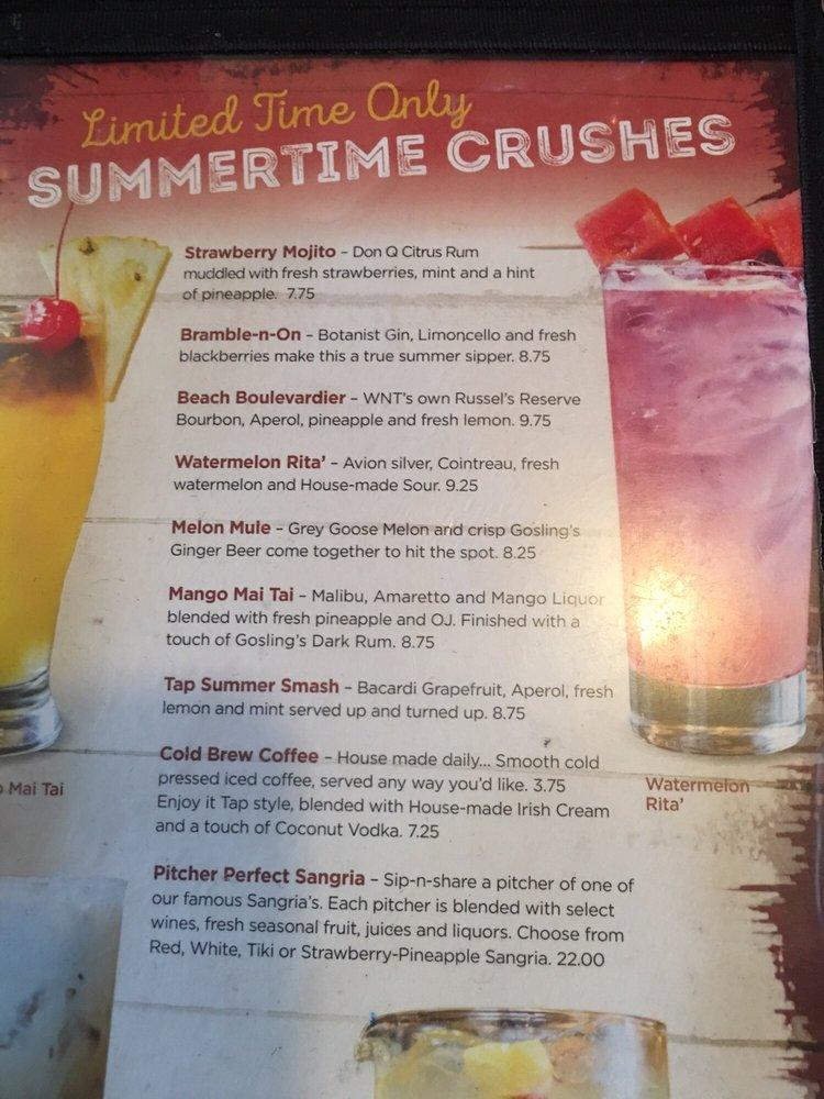 Menu at WoodnTap Rocky Hill restaurant, Rocky Hill, 12 Town Line Rd