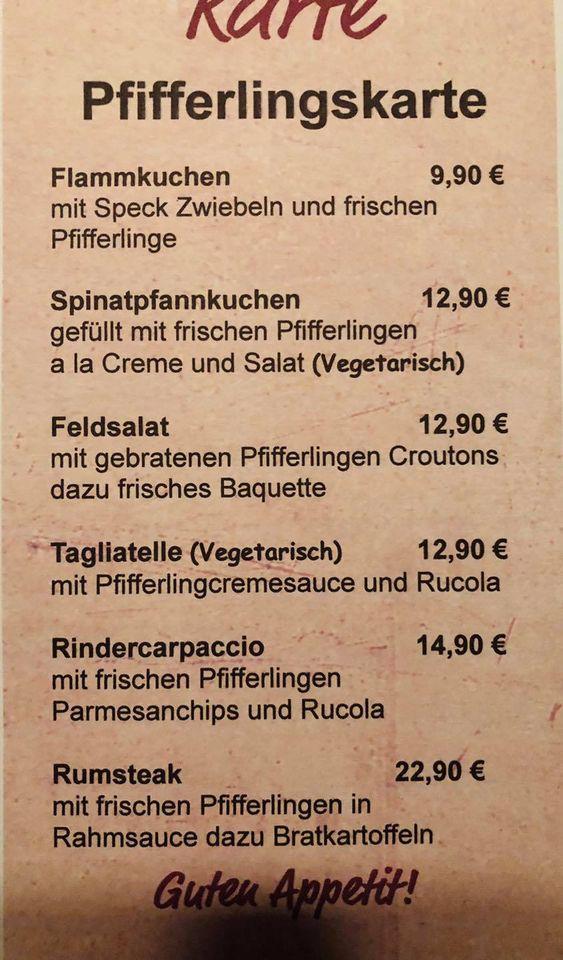Bärlin Döner Landau Speisekarte Speisekarte von Zum Chefkoch restaurant, Landau in der Pfalz