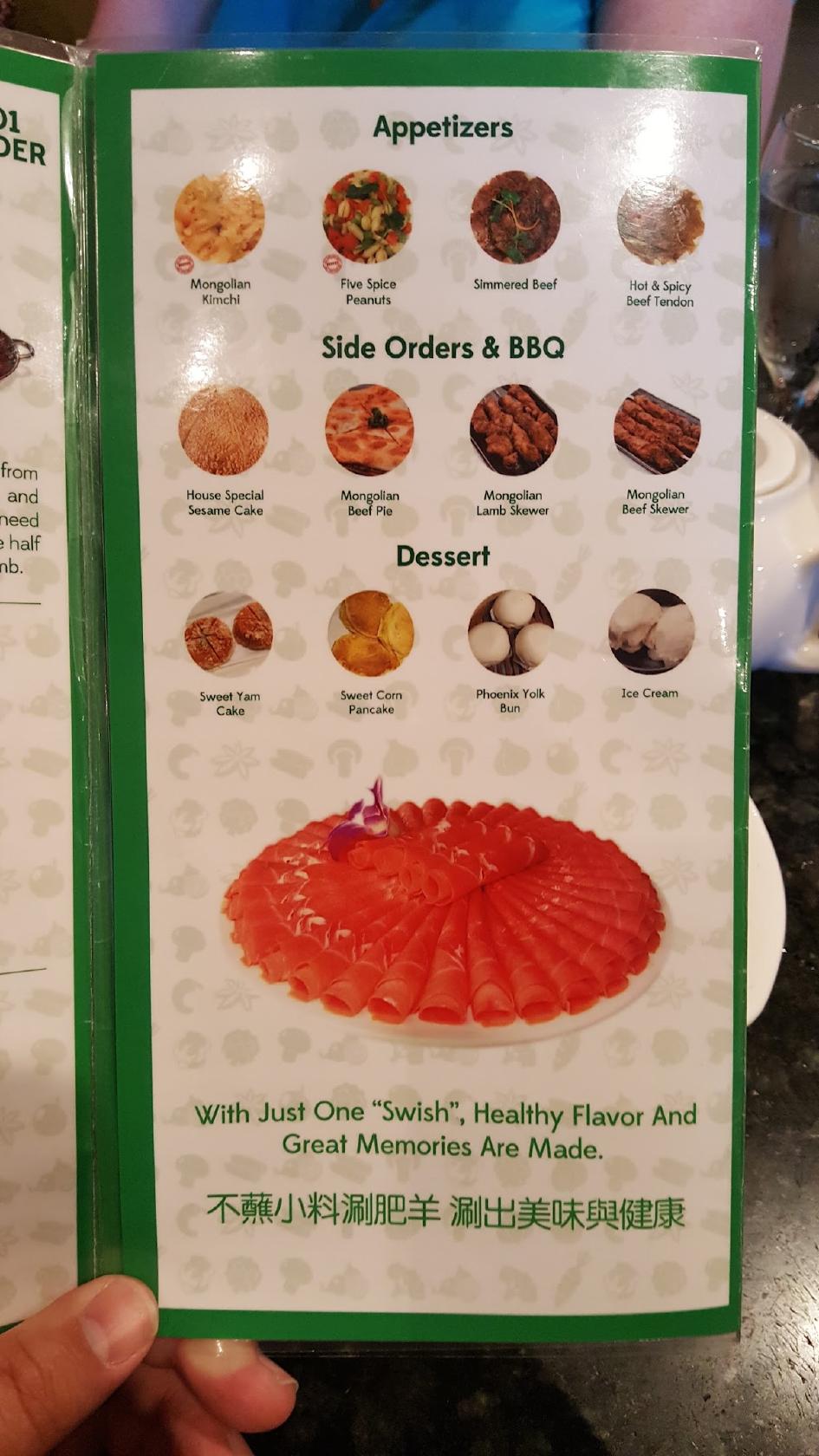 Menu at Happy Lamb Hot Pot, Beaverton restaurant, Beaverton