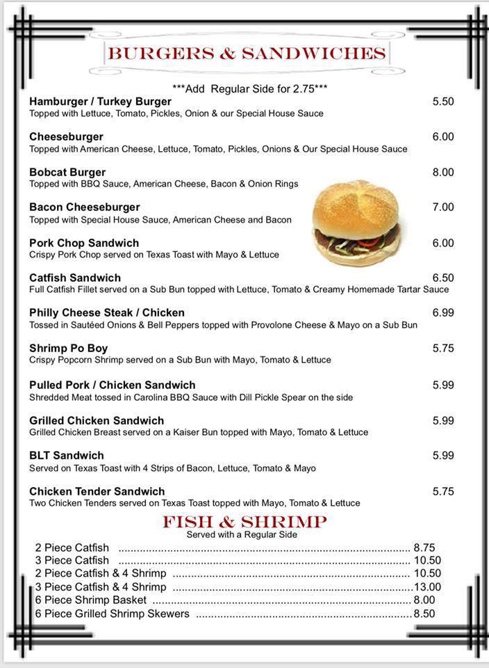 Menu at Kosy Wings & Daquiri Factory pub & bar, Kosciusko