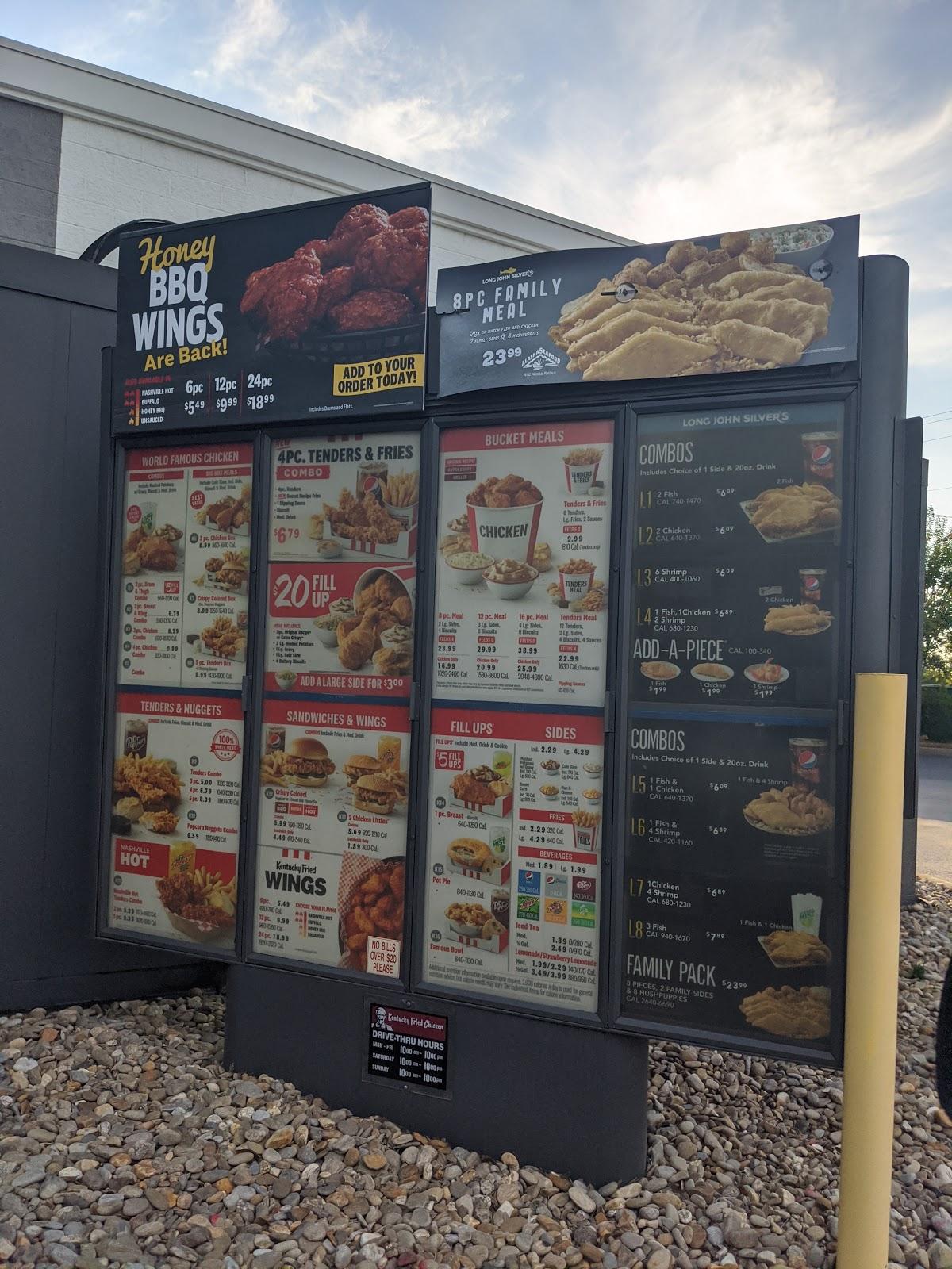 Menu At Long John Silver s KFC H665011 Fast Food Lexington menu-at-long-john-silver-s-kfc-h665011-fast-food-lexington