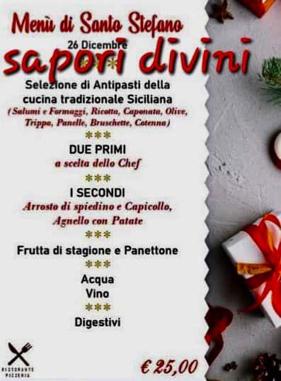 Menu di Sapori Divini 