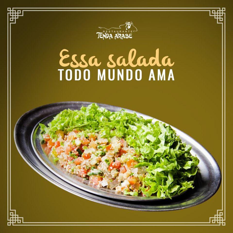 Restaurante Tenda Árabe cardápio