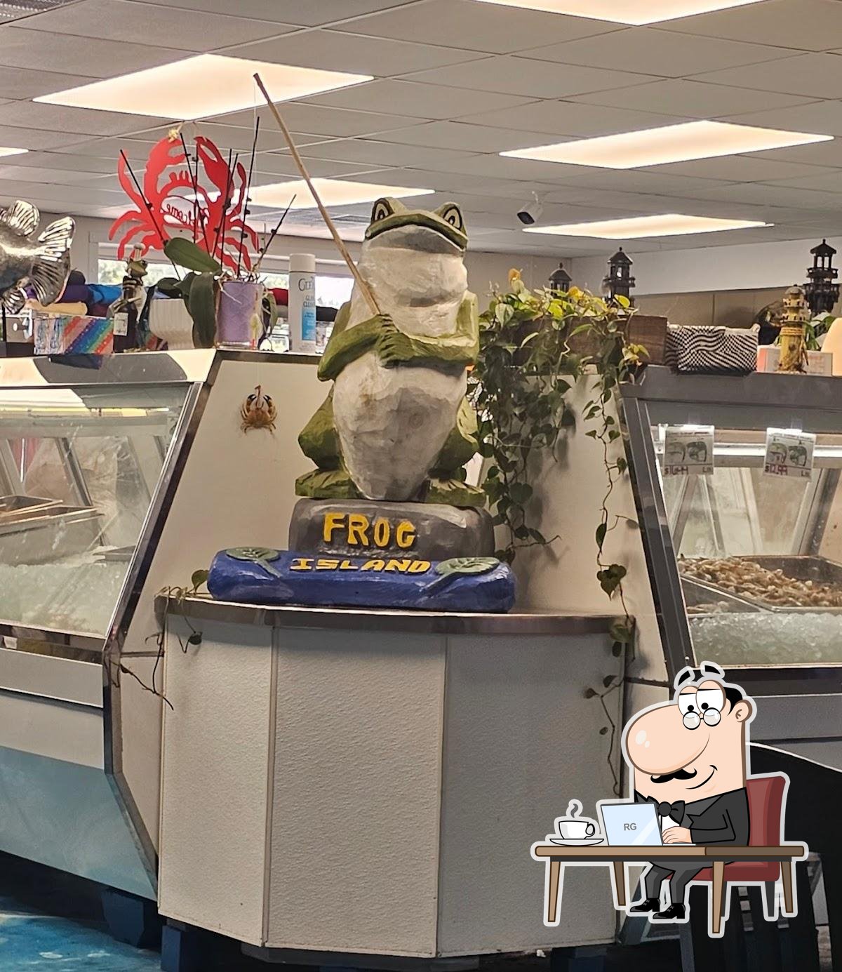 Frog Island Seafood Inc, Barco - Restaurant menu, prices and reviews