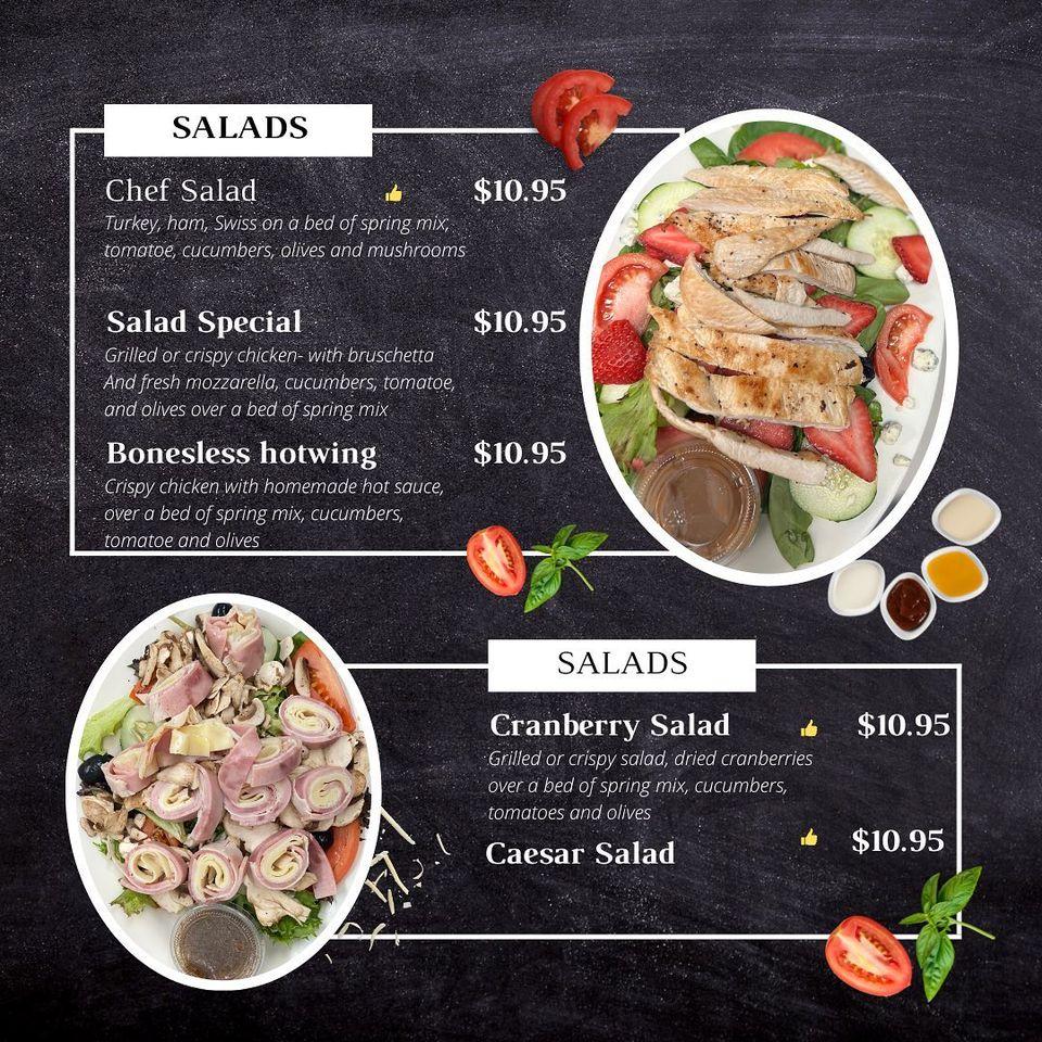 Menu at Arthur Ave Italian Deli restaurant, Honesdale
