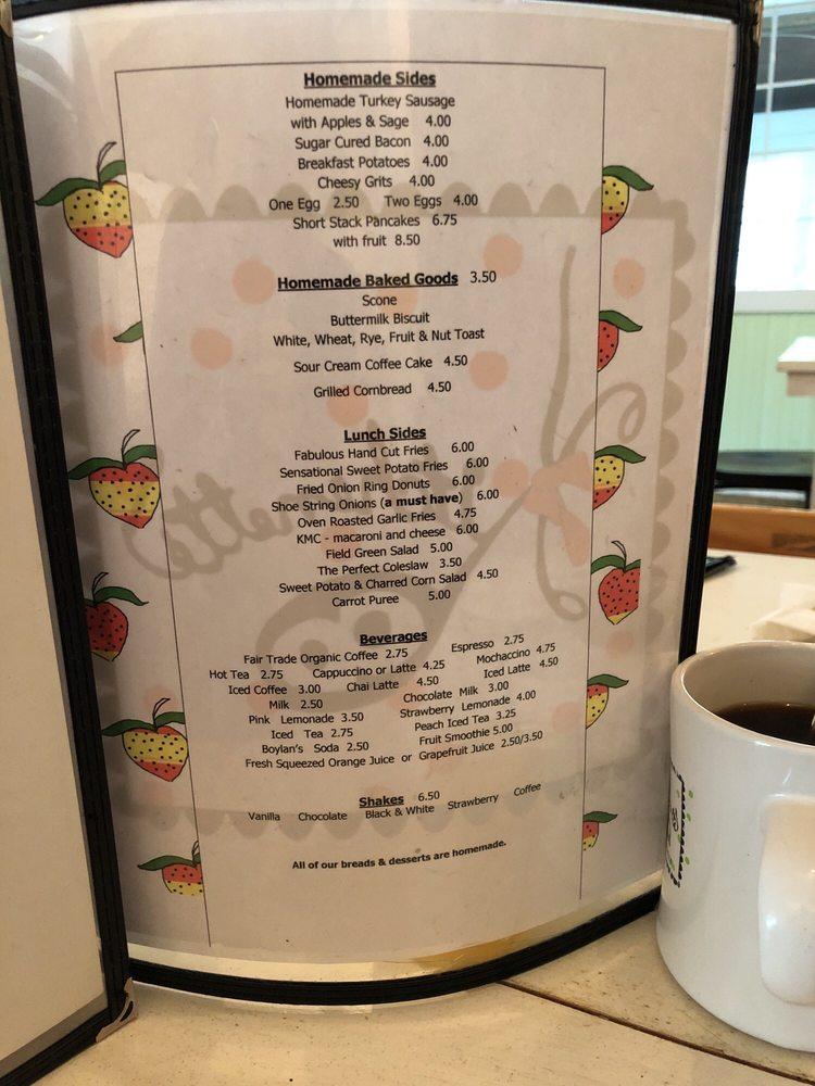 Menu at High Falls & Bakery, High Falls