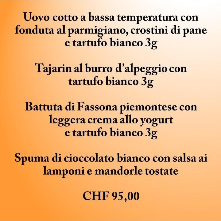 Menu di Locanda Poncini 