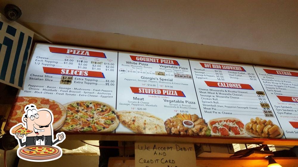 George’s Pizzaria Inc, 726 W 181st St in New York City - Restaurant