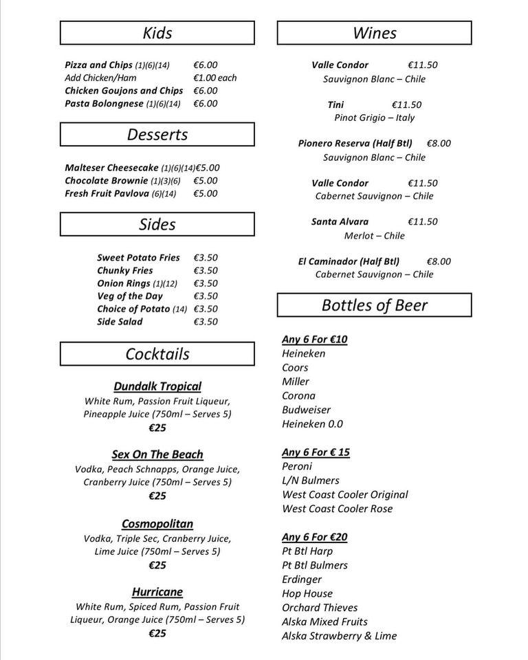 menu-at-mcgeough-s-bar-restaurant-dundalk