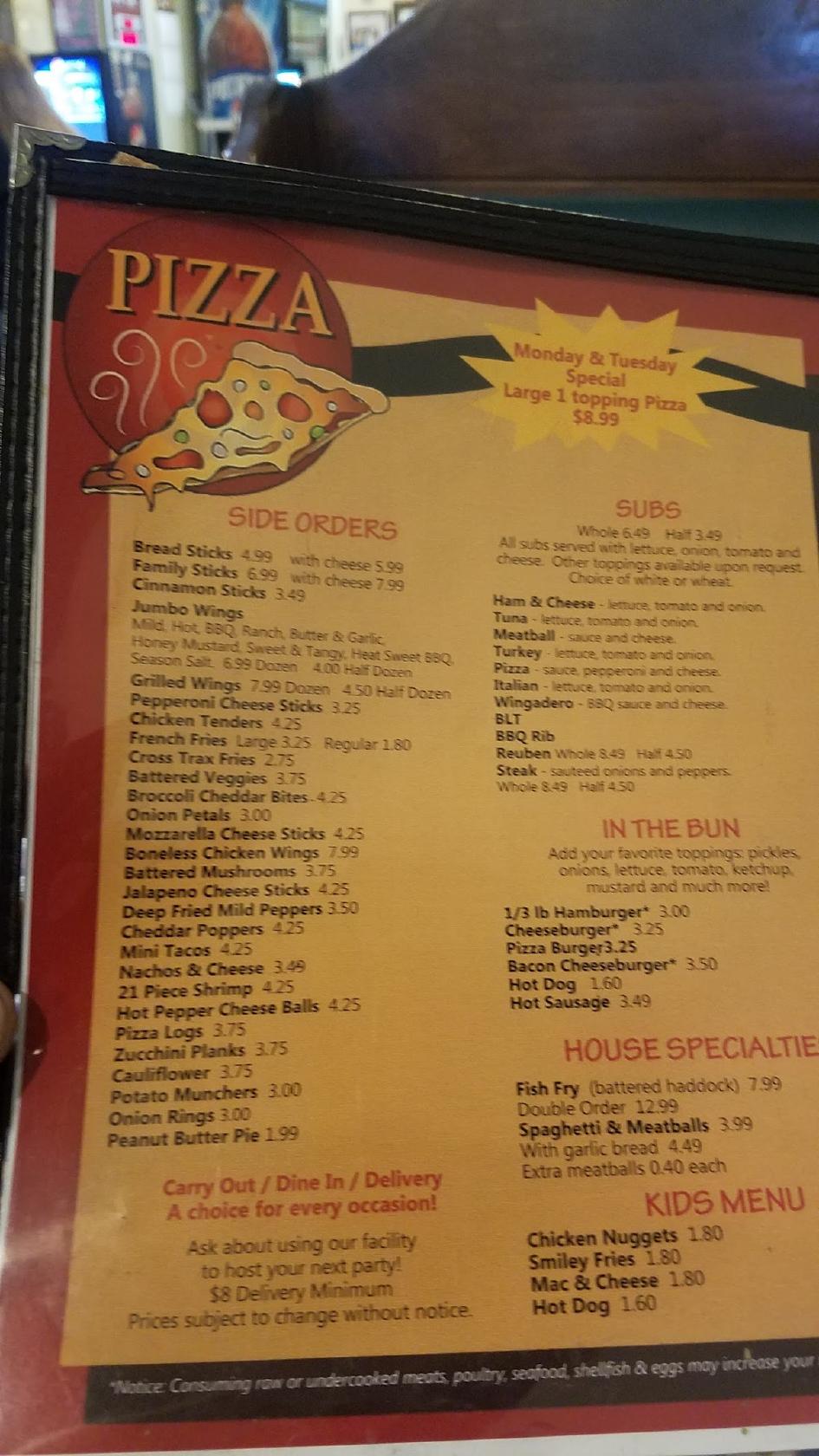 Menu at Main Street Pizza pizzeria, Reynoldsville, 474 E Main St