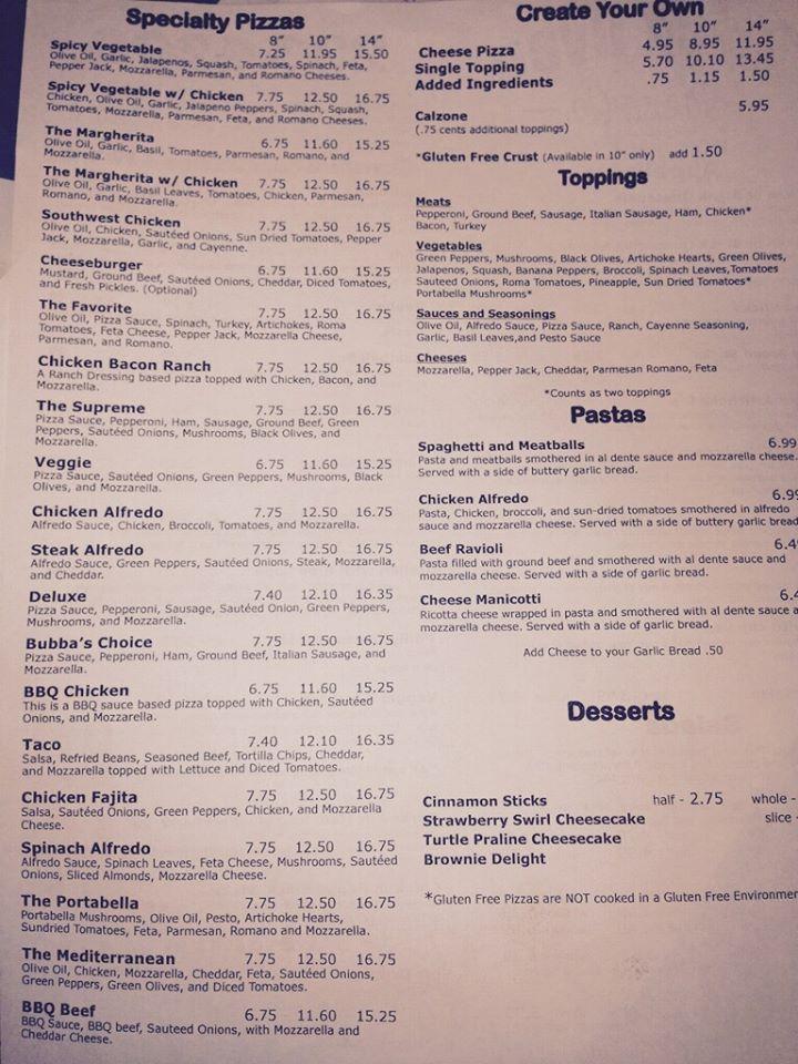 Menu At La Torcia Brick Oven Pizza - Paragould Pizzeria, Paragould