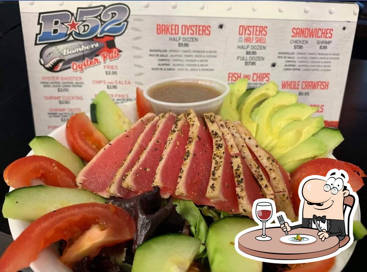 B52 Bombers Oyster Pub in El Paso Restaurant menu and reviews