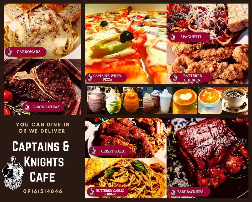 Menu At Captains And Knights Cafe, Cagayan De Oro, Em Salon St.