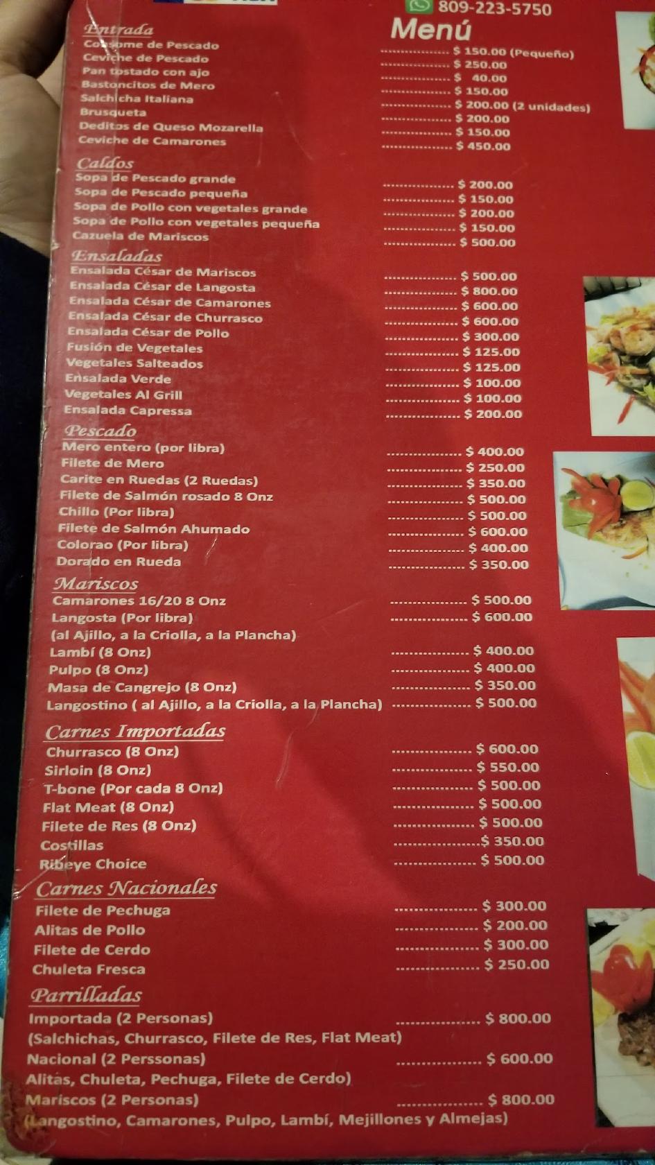 Carta de Buen Gusto Restaurant, San Cristobal