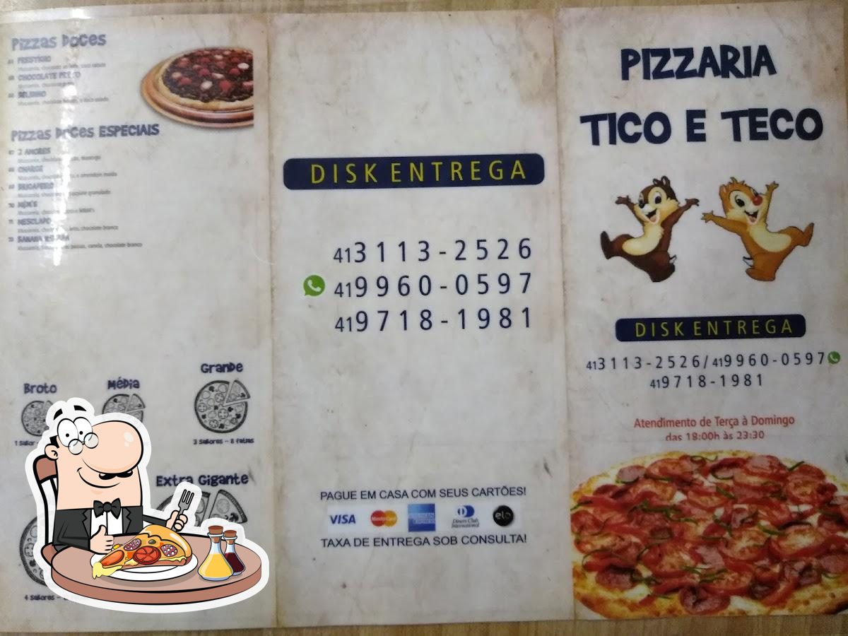 Tico e teco lanches e pizzaria