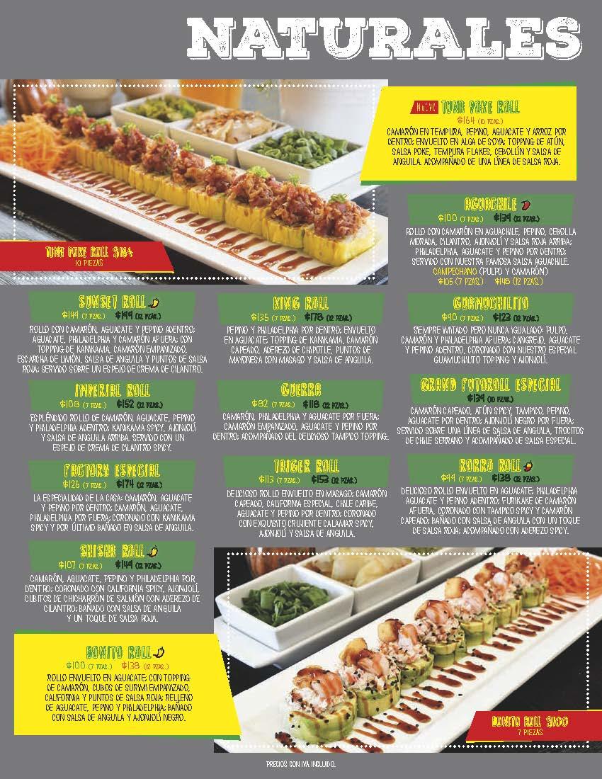 sushi andares