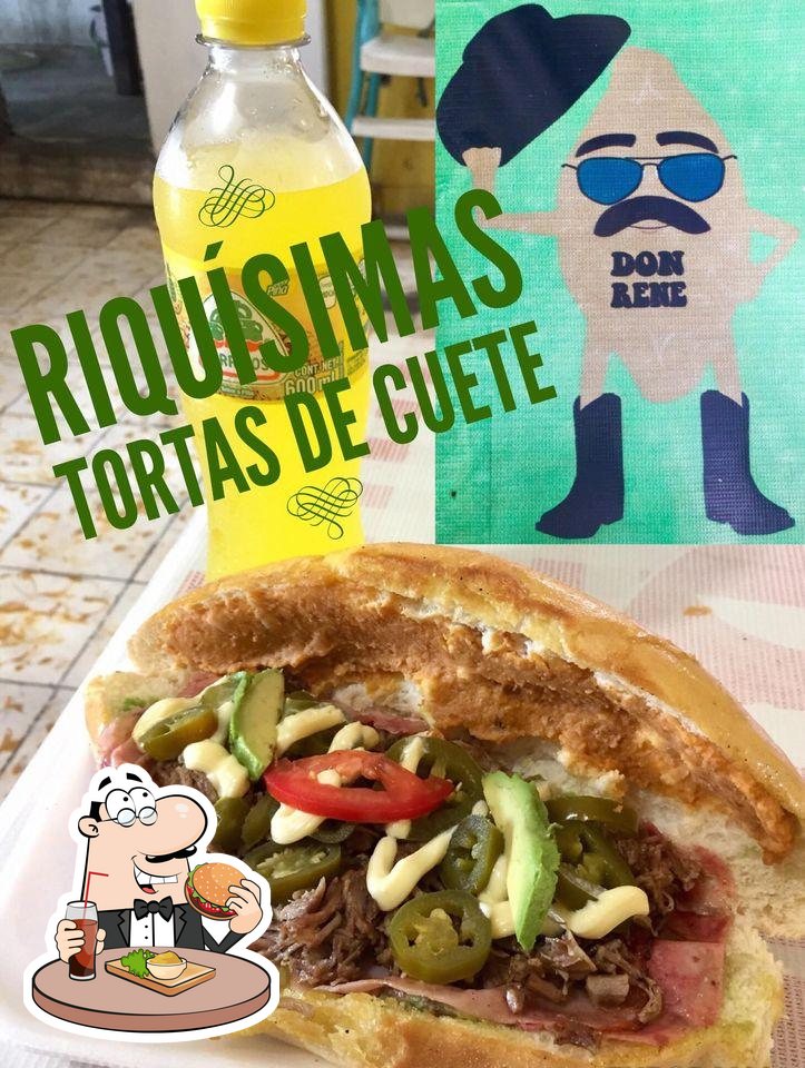 Tortas De Cuete Don Rene restaurant, Matamoros, Calle Ébanos