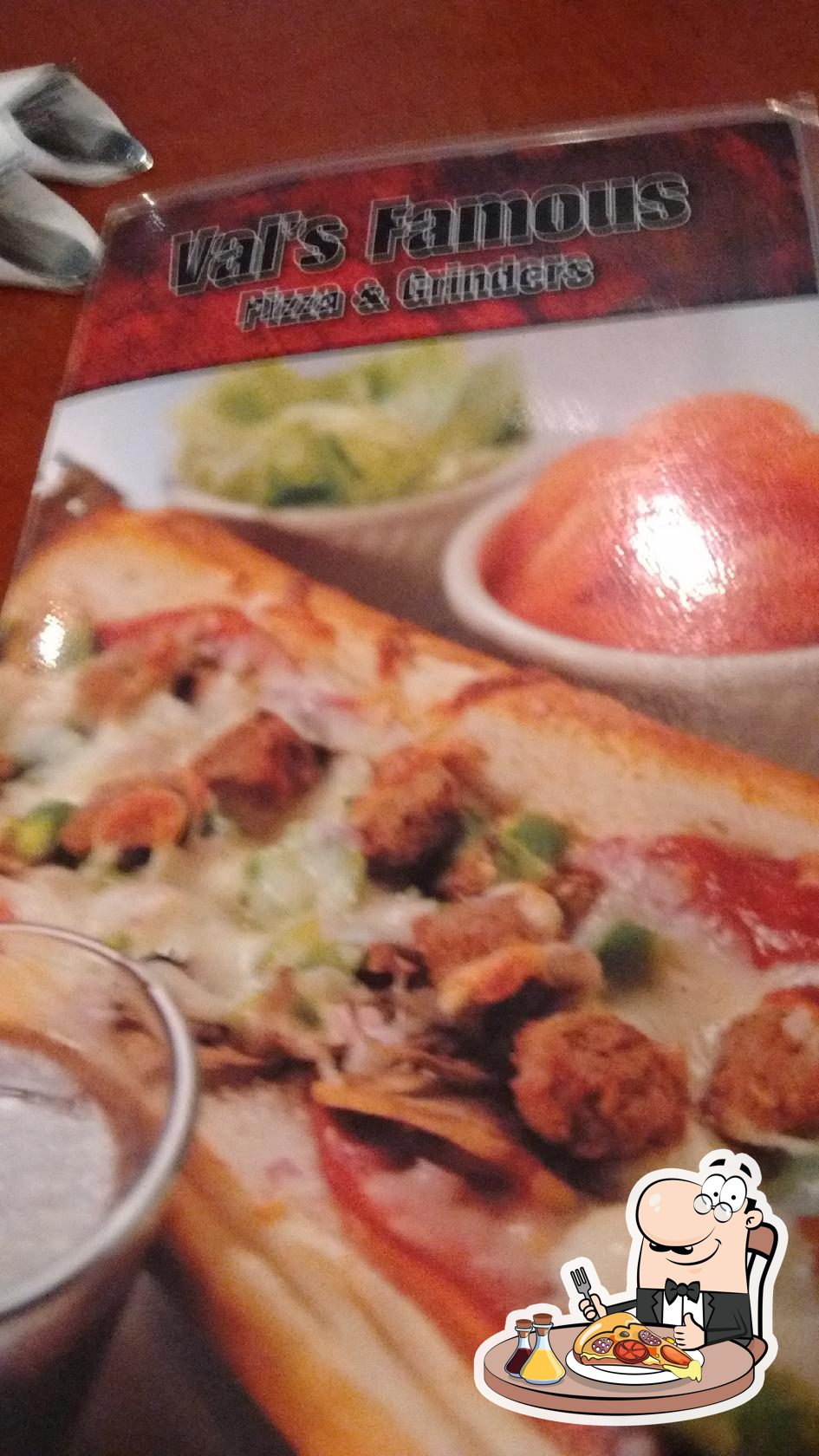 Val's Famous Pizza & Grinders in Chesterton Restaurant menu and reviews
