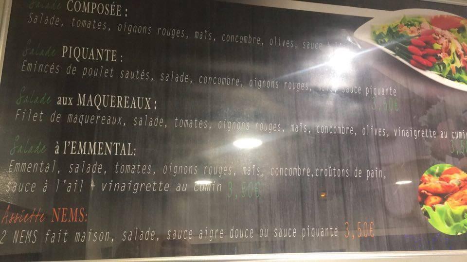 Menu de Rest'O Grill Rennes