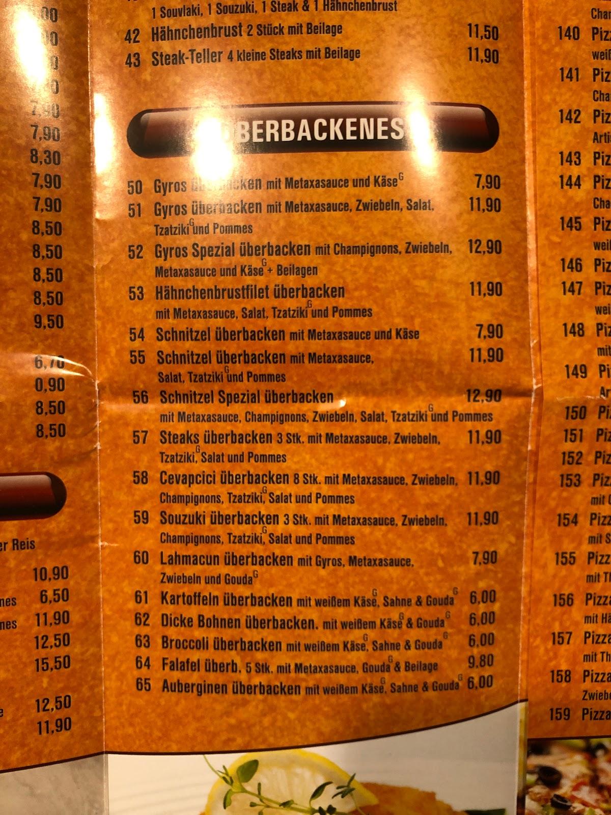 Troja Grill Boblingen Menu
