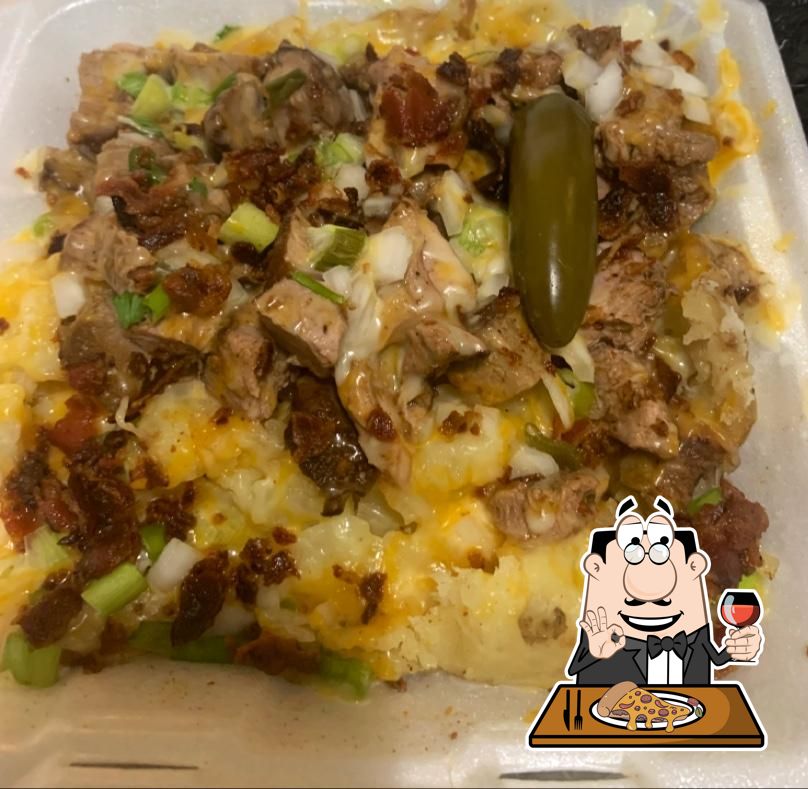 The Stuffed Baked Potato Factory, 1200 E County Line Rd in Ridgeland Restaurant menu and reviews