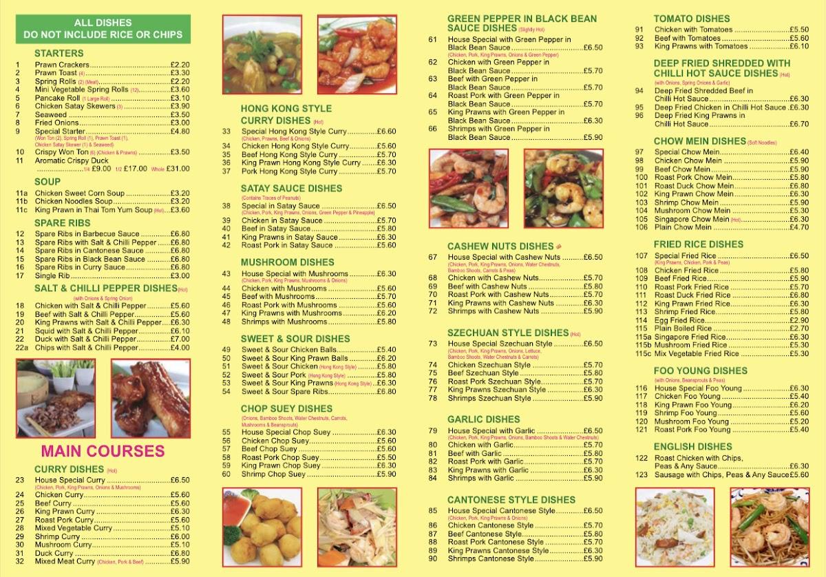 Menu at BaBa Kitchen fast food, Scunthorpe